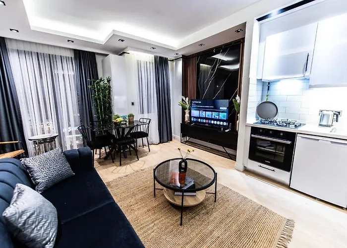 Fatih'de Olanagi Sunan Esyali Apartment *